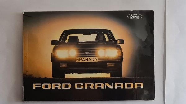 Ford Granada 2,3 1985 Instruktionsbog 